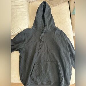 Black OVO Monogram Hoodie (Lg)